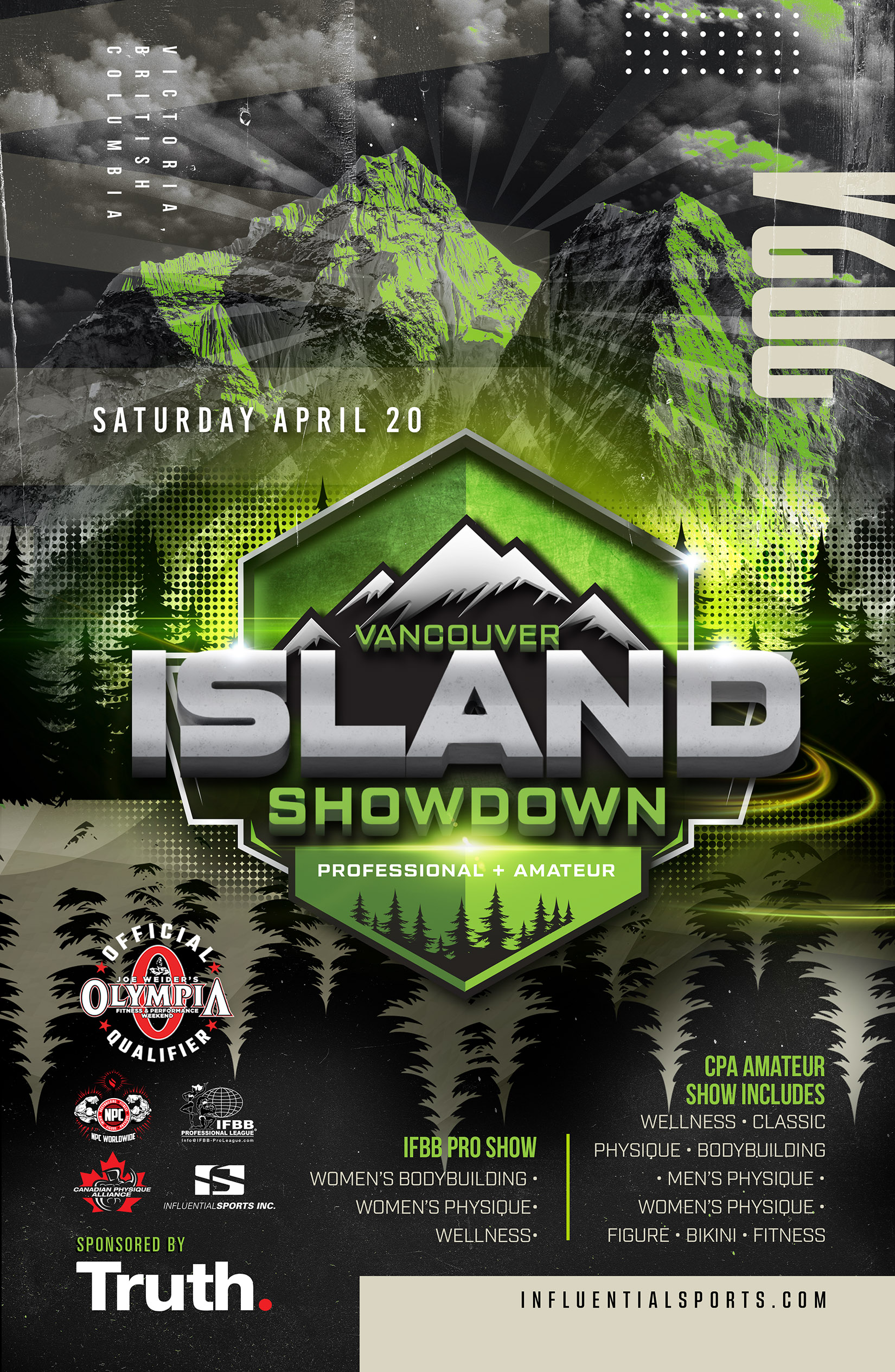 2024 Vancouver Island Showdown Pro/AM (Open) CPA Bodybuilding